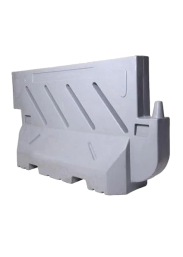 image of Plastic Traffic Barrier Size 1X1 Meter Weight 19 Kg