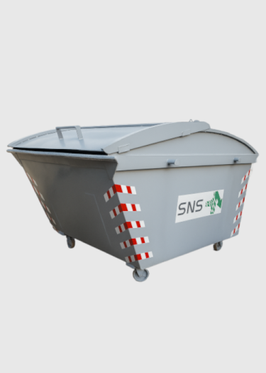 صورة حاوية 4 ياردة حديد مقاس 1.22x1.15x2