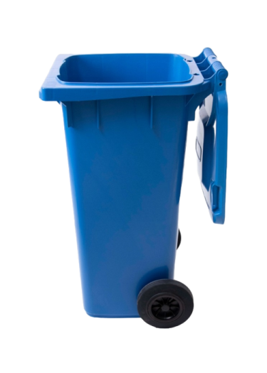 image of 120 liter polyethylene plastic waste container