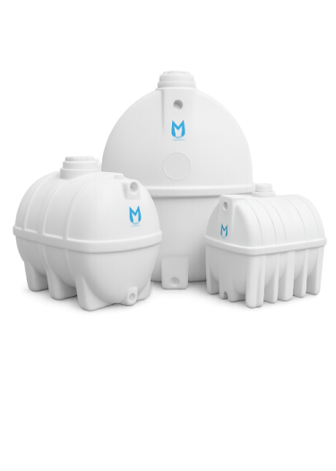 image of Horizontal Water Tank 4000 Liter Al Muhaideb National Made Of Polyethylene